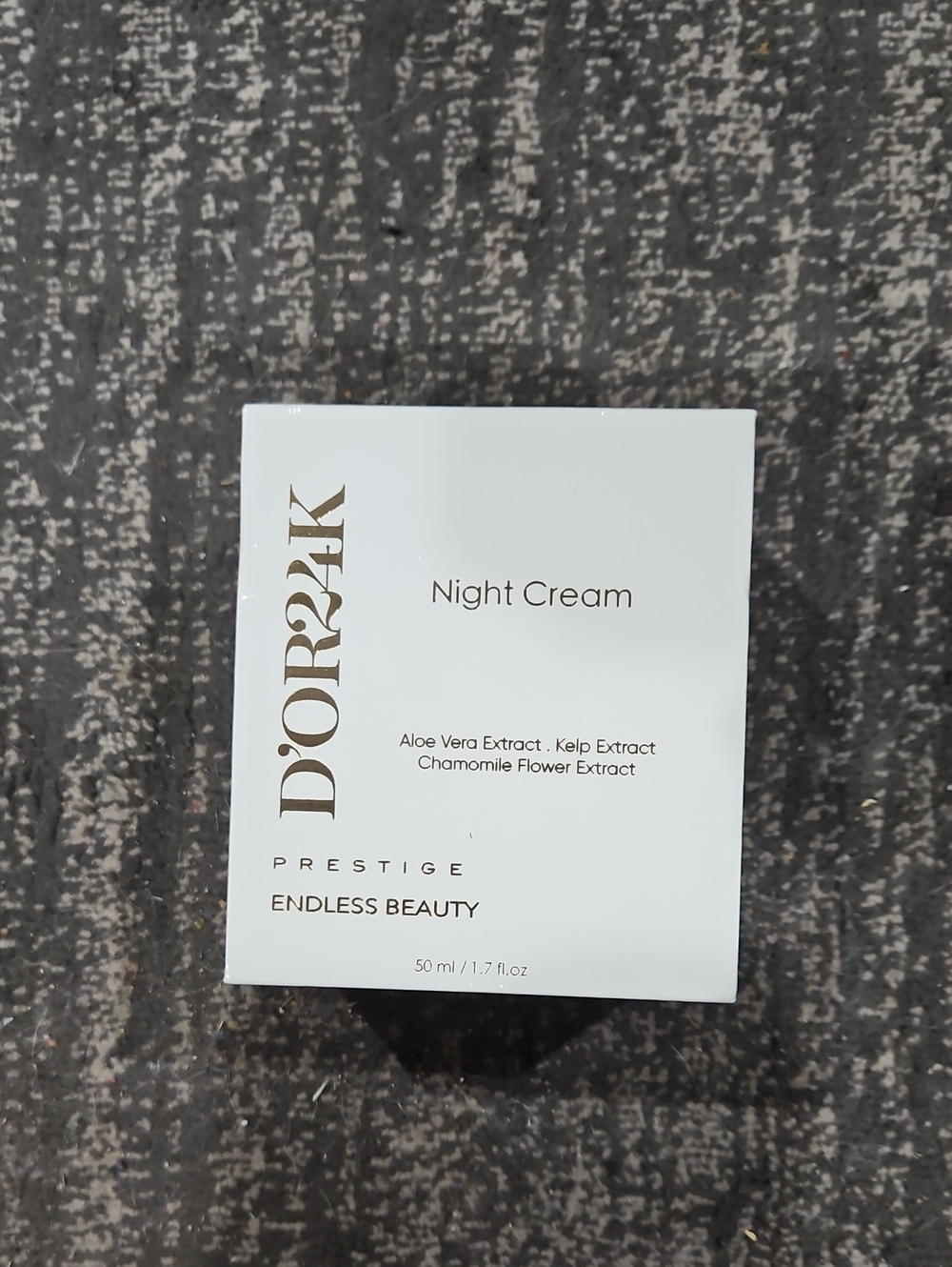 D'OR24K Prestige Night Cream in White — Soothing Overnight Moisture